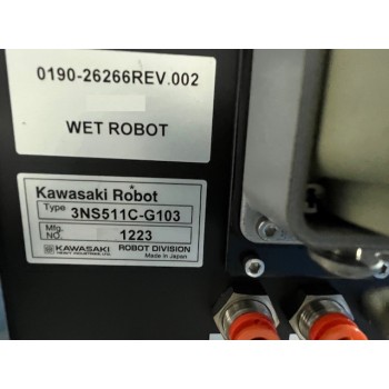 AMAT 0190-26266 Kawasaki 3NS511C-G103 Wet Robot